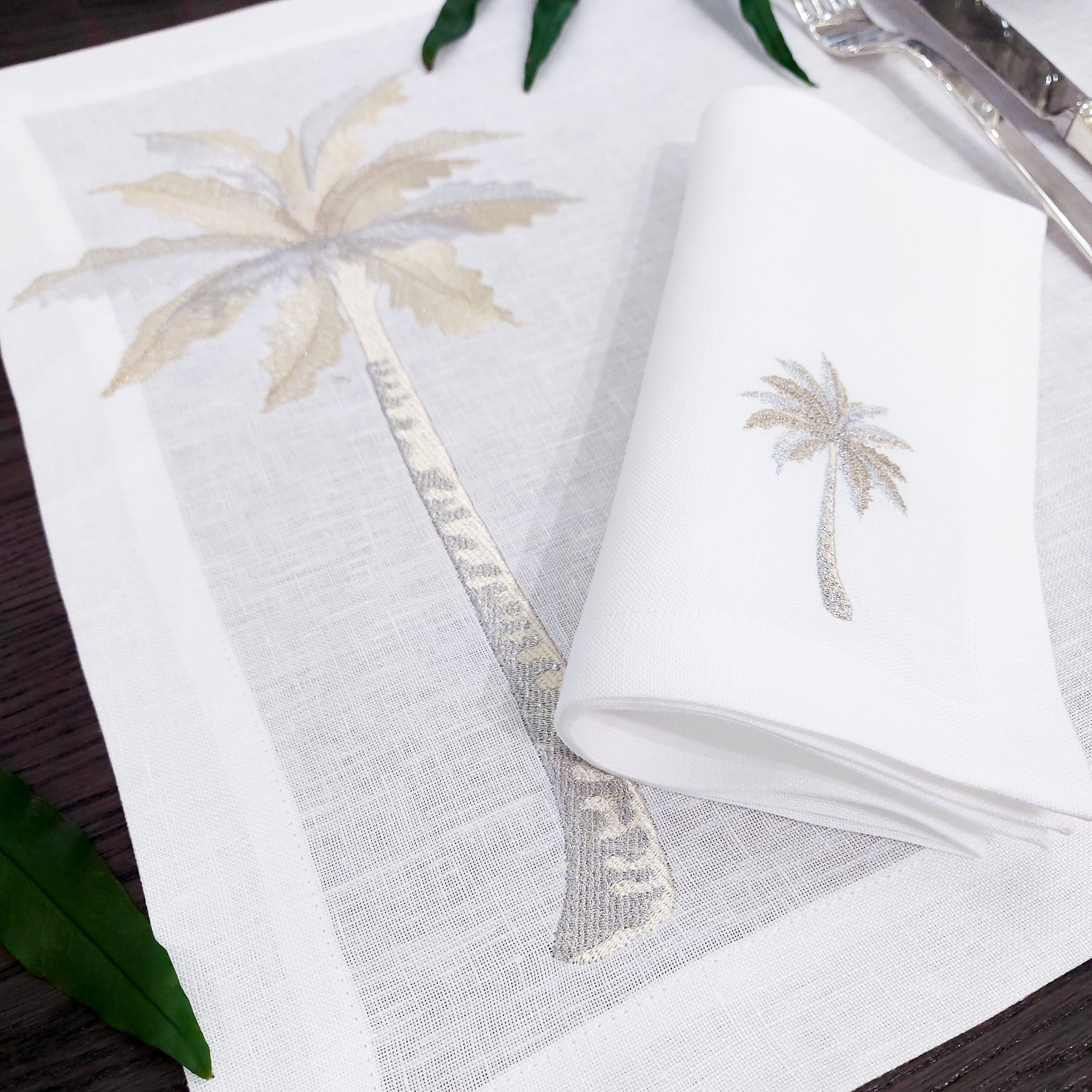 "PALM" TABLE LINEN