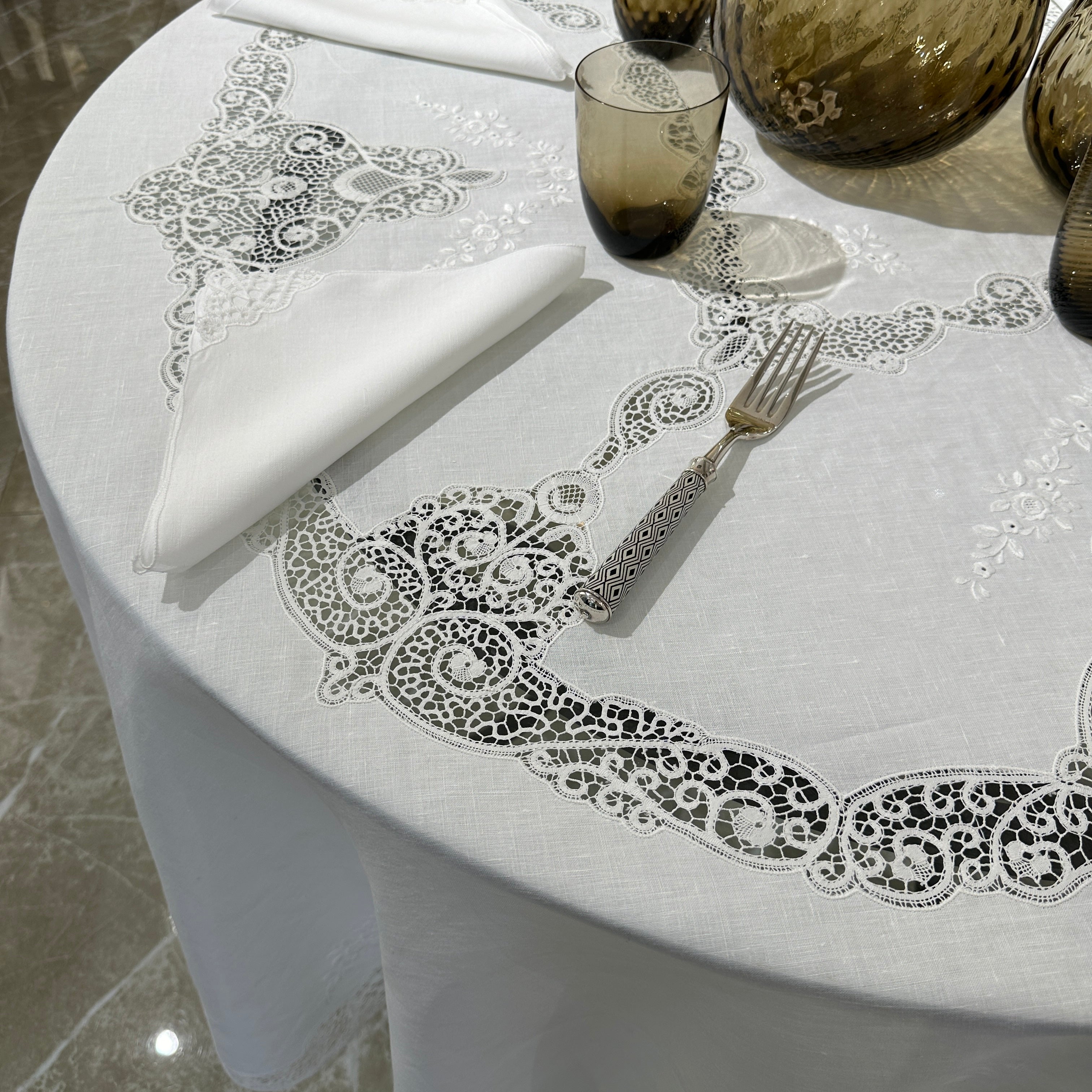 "DONATELLO" tablecloth linen 100%