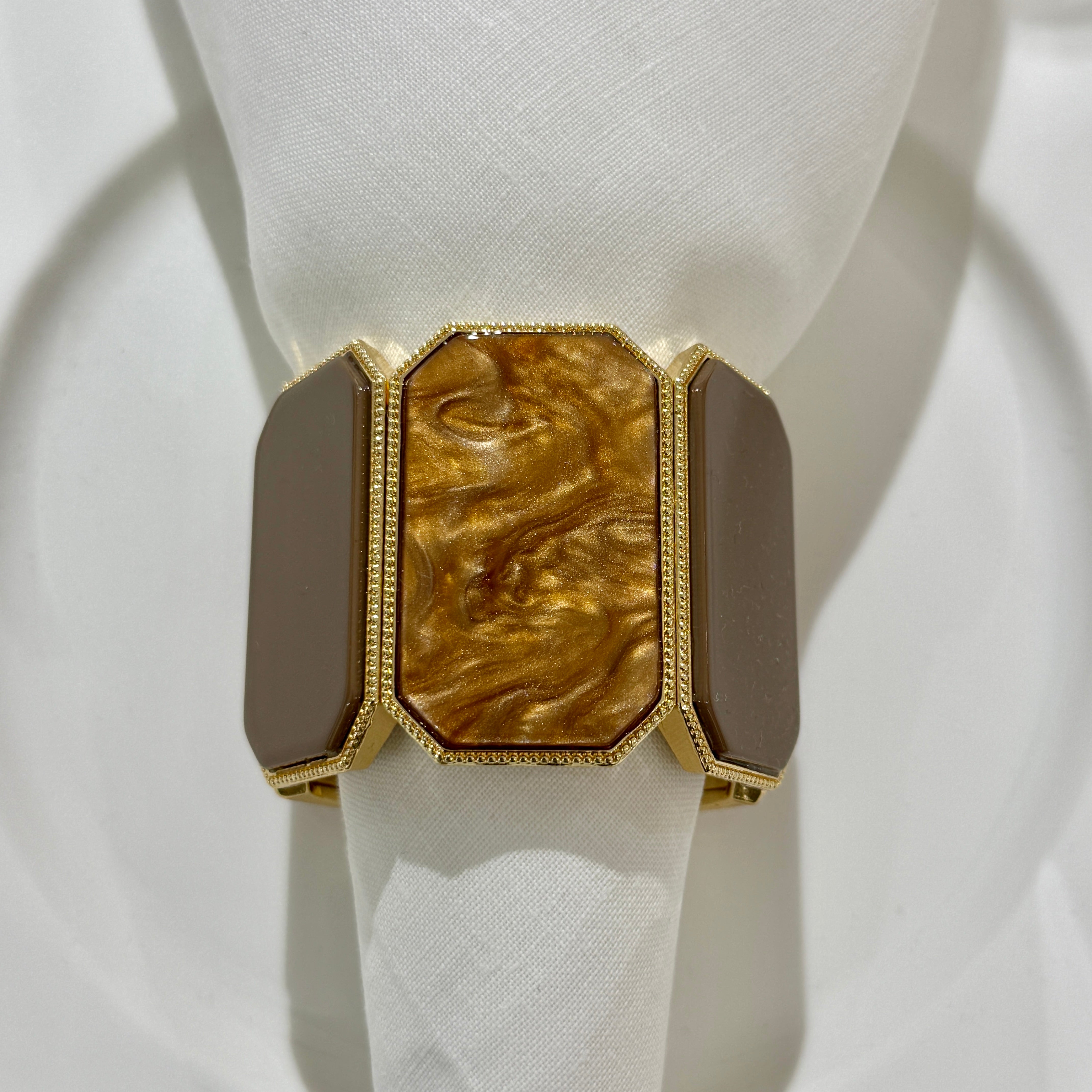 "OCTAGONE" napking ring