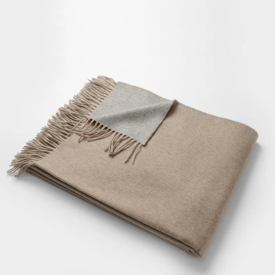 "SAN CASSIANO" Throw-Plaid superior Cashmere
