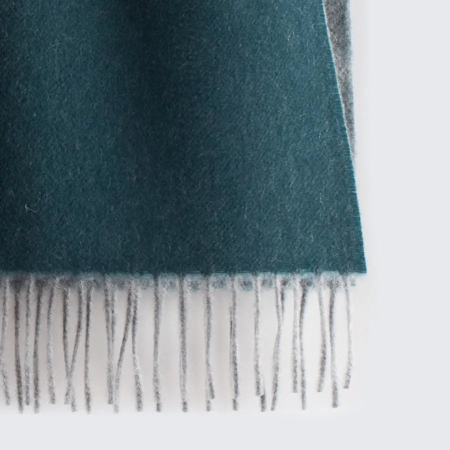 "SAN CASSIANO" Throw-Plaid superior Cashmere