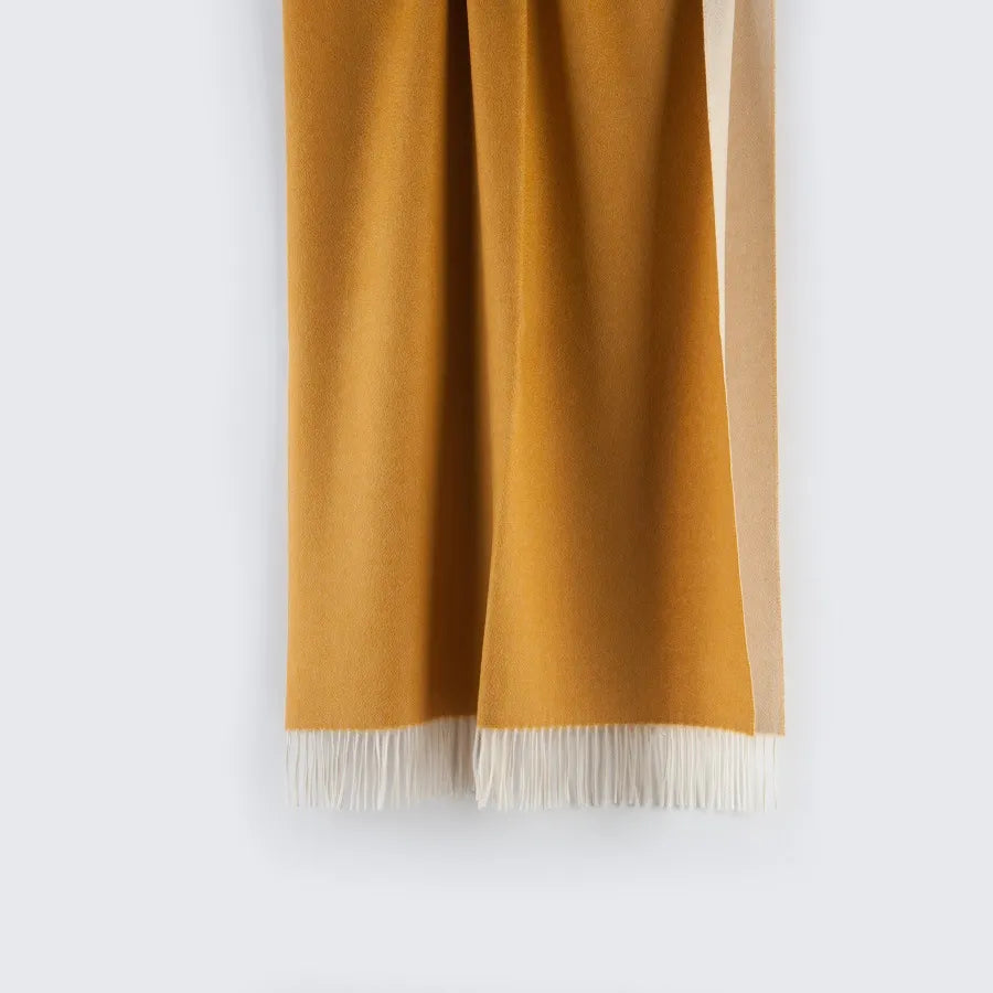 "SAN CASSIANO" Throw-Plaid superior Cashmere