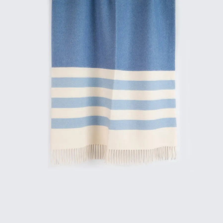 "RIVIERA" Throw-Plaid superior Cashmere