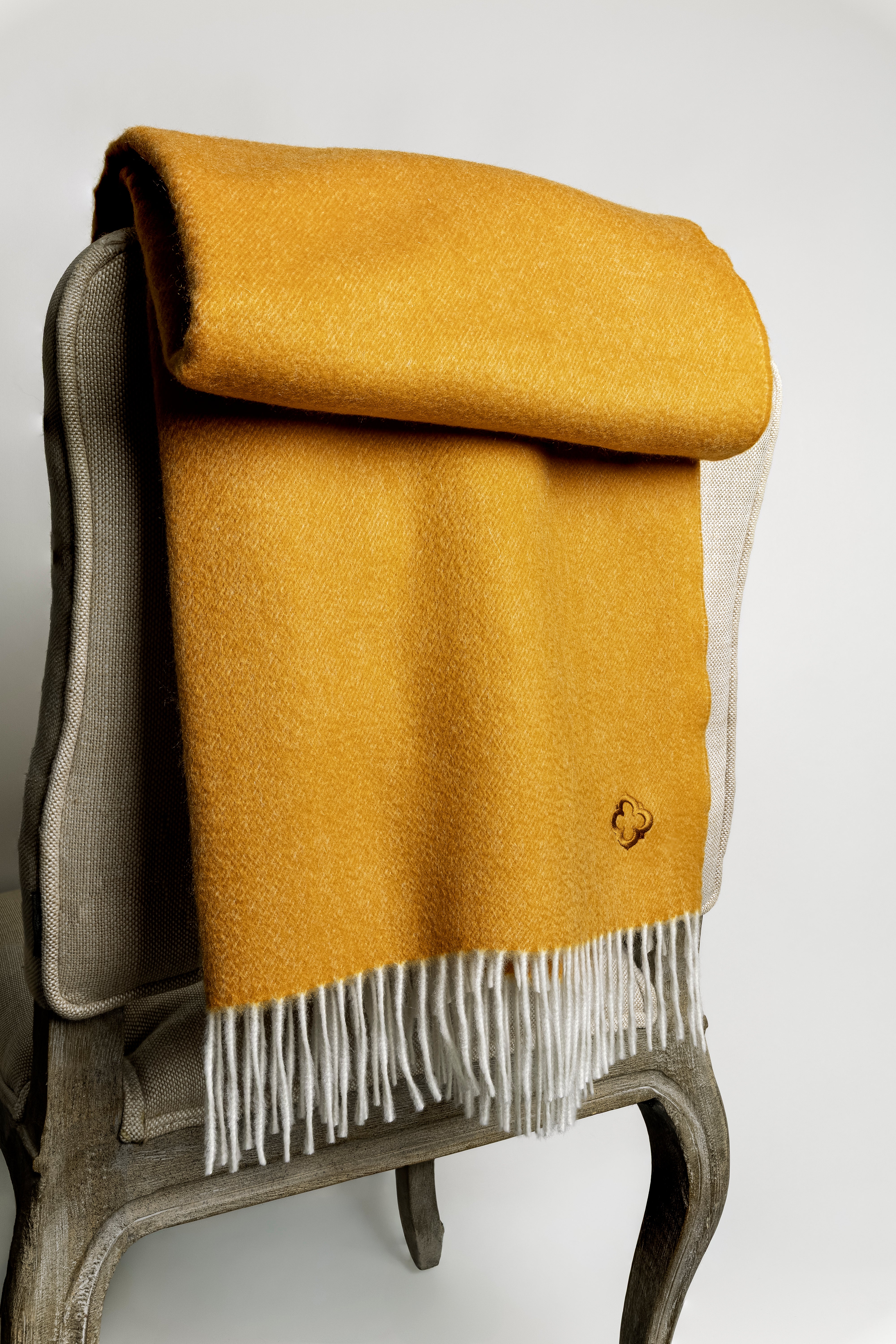 "SAN CASSIANO" Throw-Plaid superior Cashmere