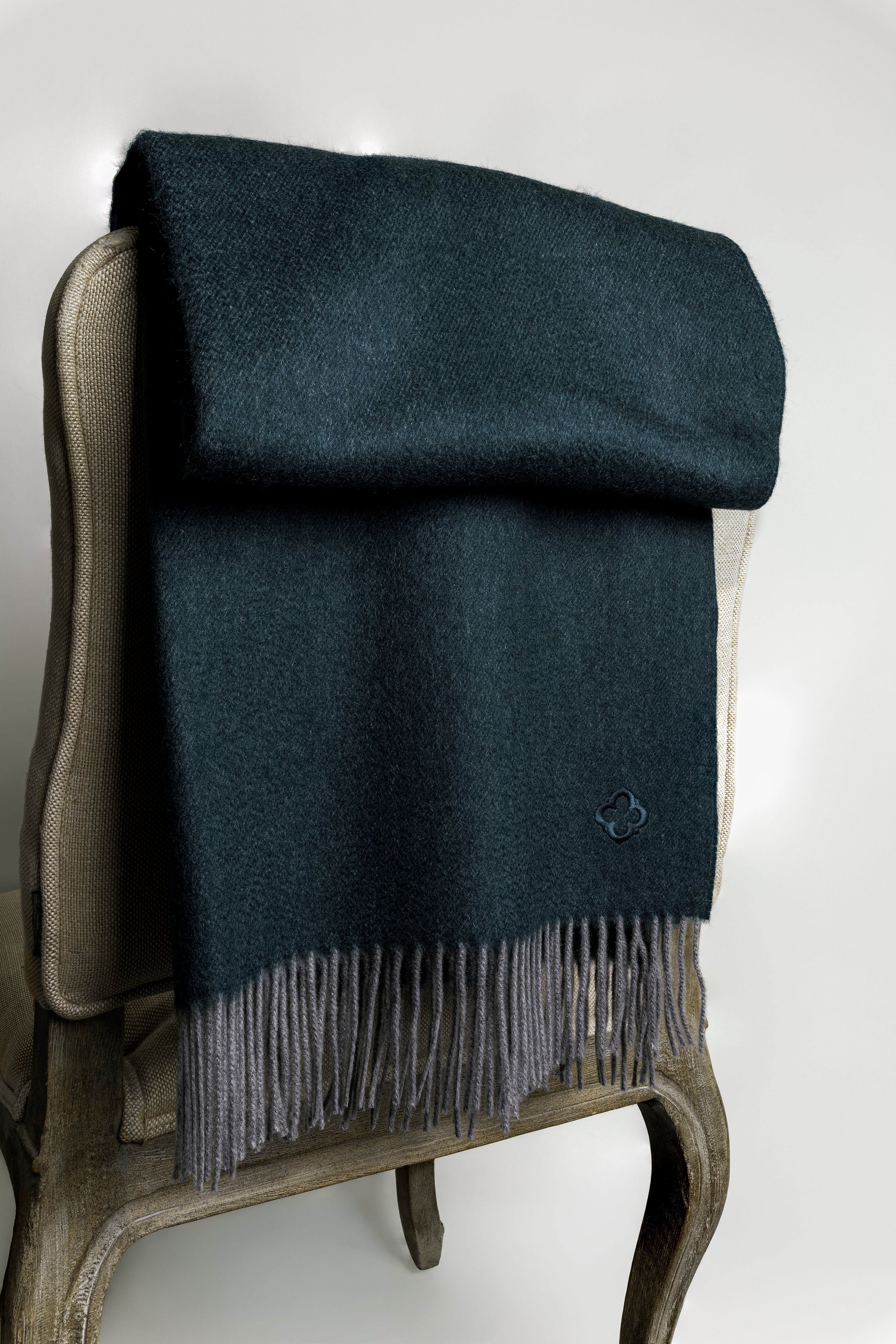 "SAN CASSIANO" Throw-Plaid superior Cashmere