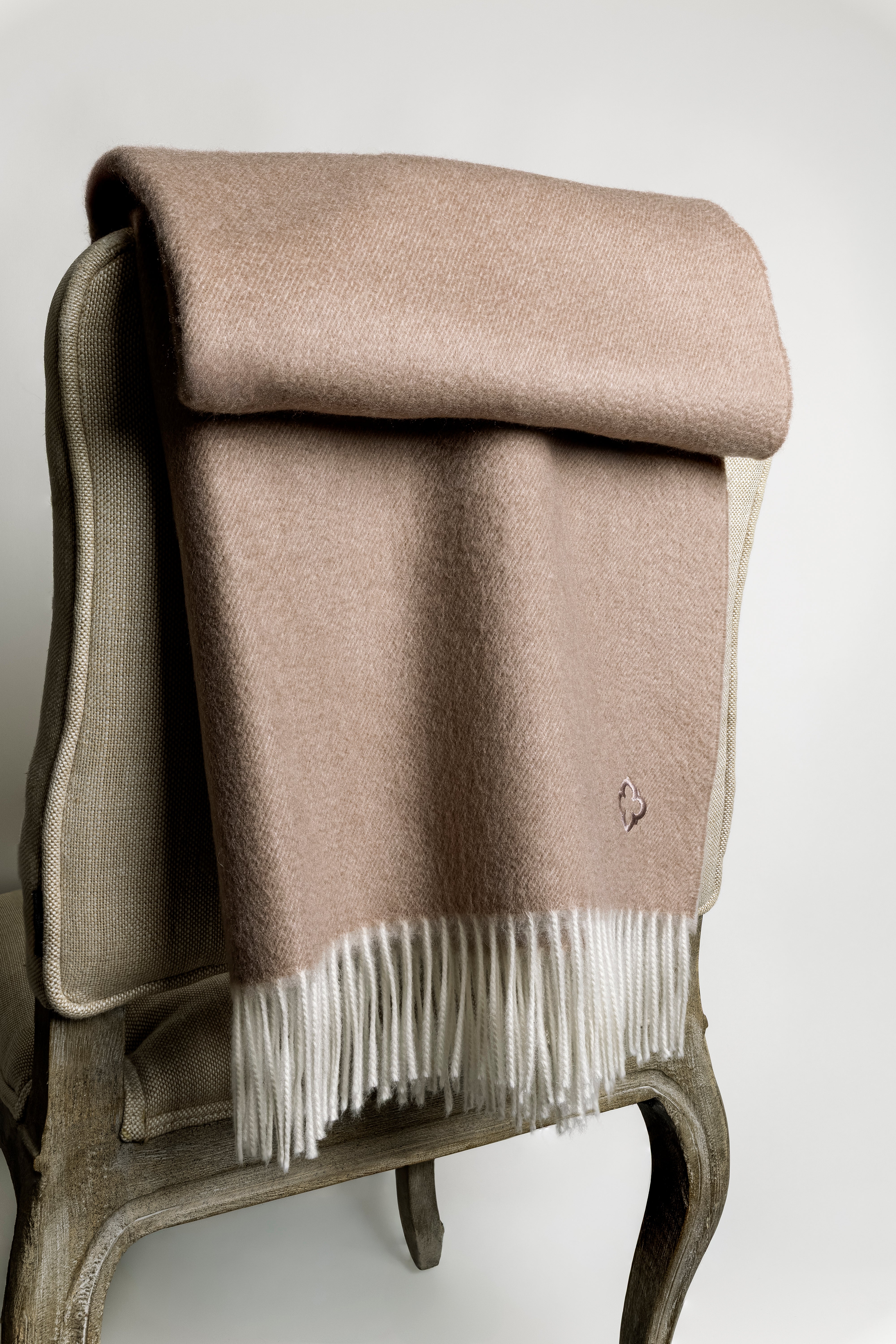 "SAN CASSIANO" Throw-Plaid superior Cashmere