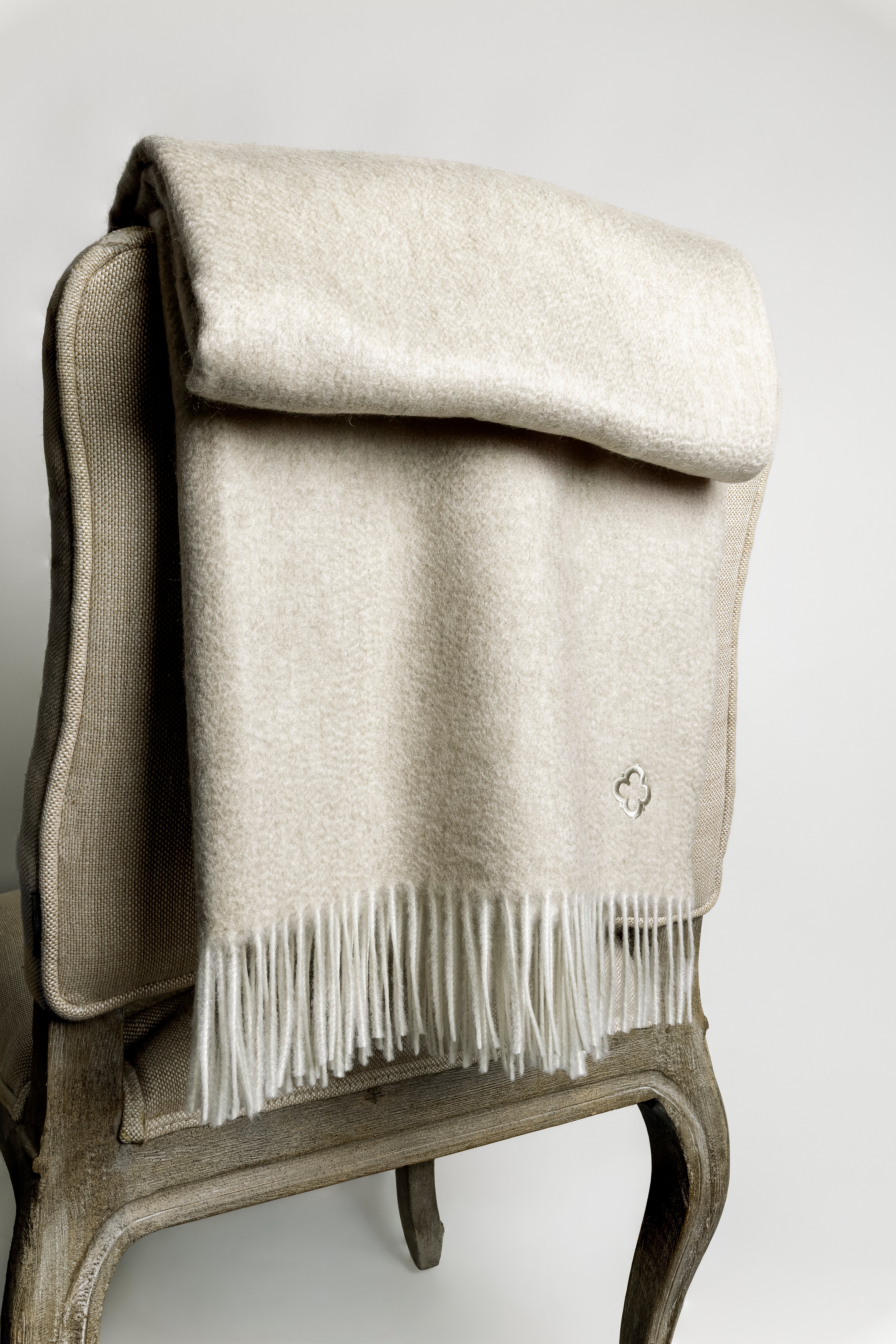 "SAN CASSIANO" Throw-Plaid superior Cashmere