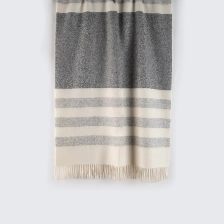 "RIVIERA" Throw-Plaid superior Cashmere