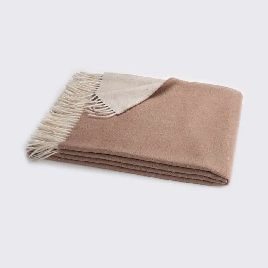 "SAN CASSIANO" Throw-Plaid superior Cashmere