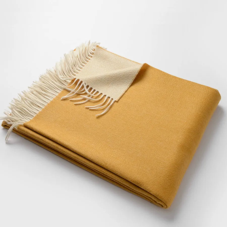 "SAN CASSIANO" Throw-Plaid superior Cashmere