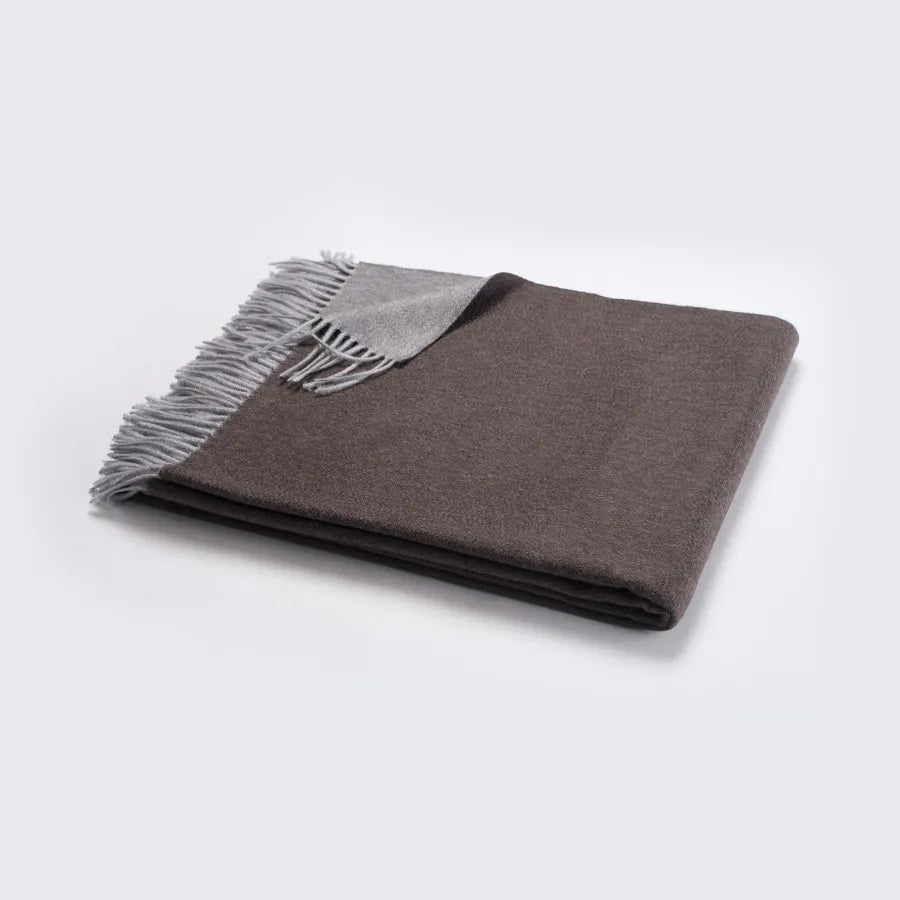 "SAN CASSIANO" Throw-Plaid superior Cashmere