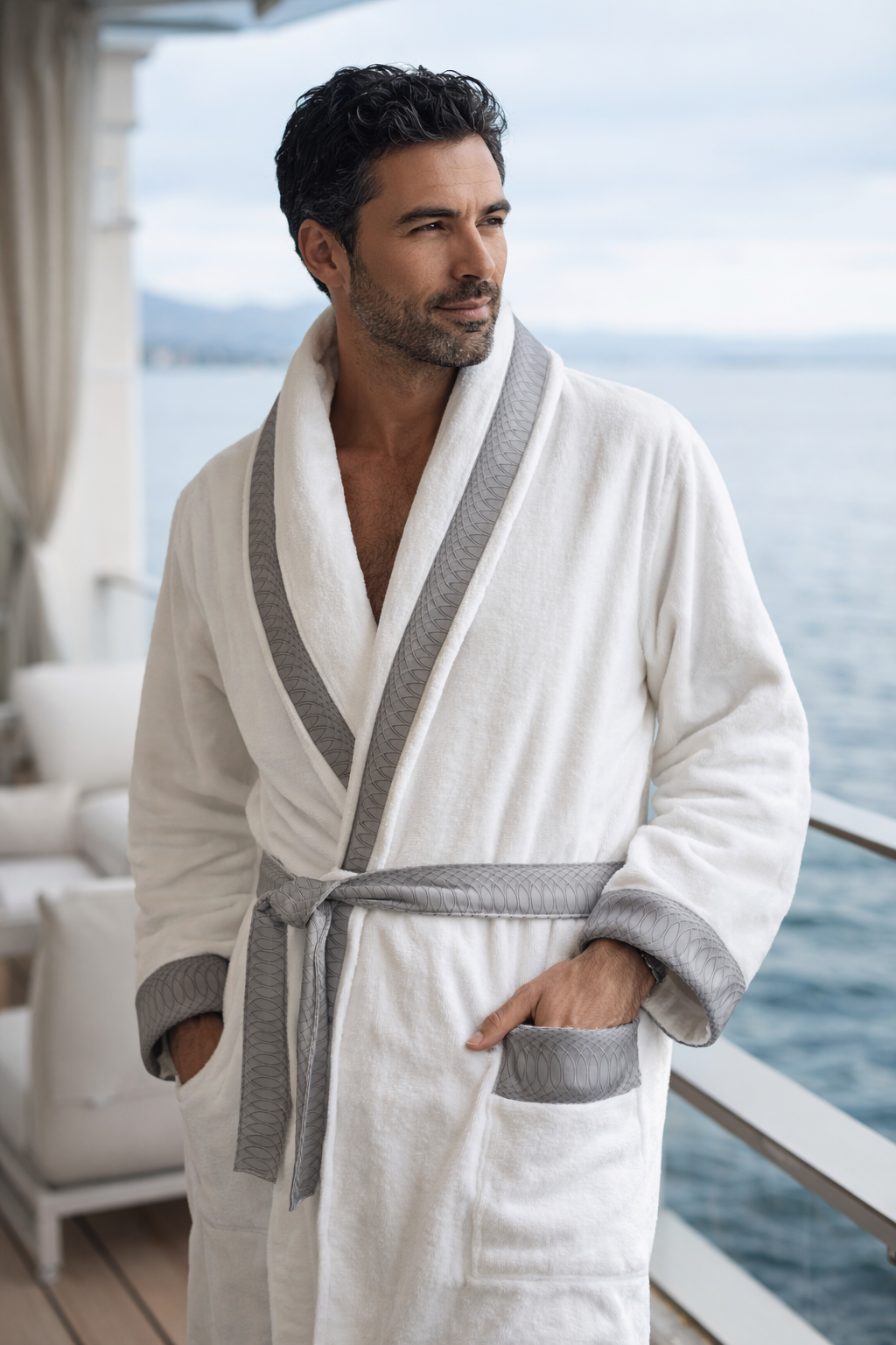 "ARCHI" Bathrobe
