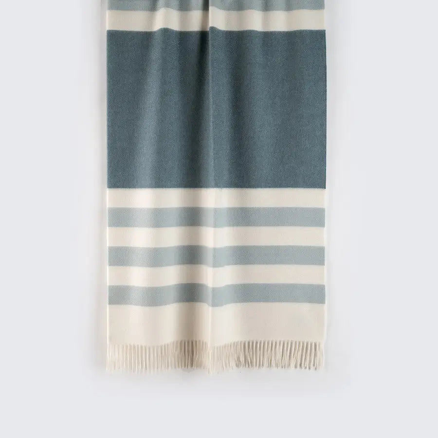 "RIVIERA" Throw-Plaid superior Cashmere