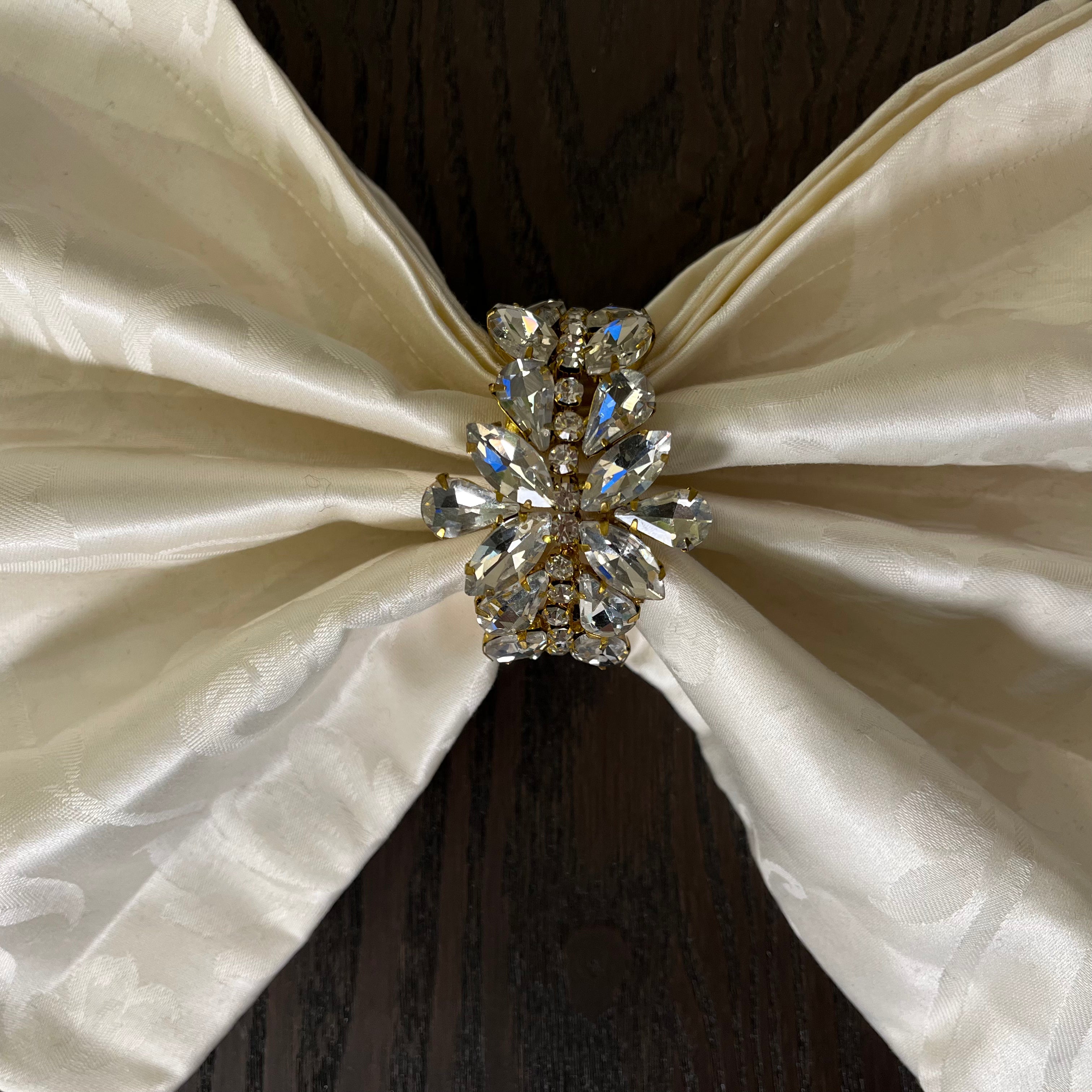 "GIGLIO" Crystal Napkins ring