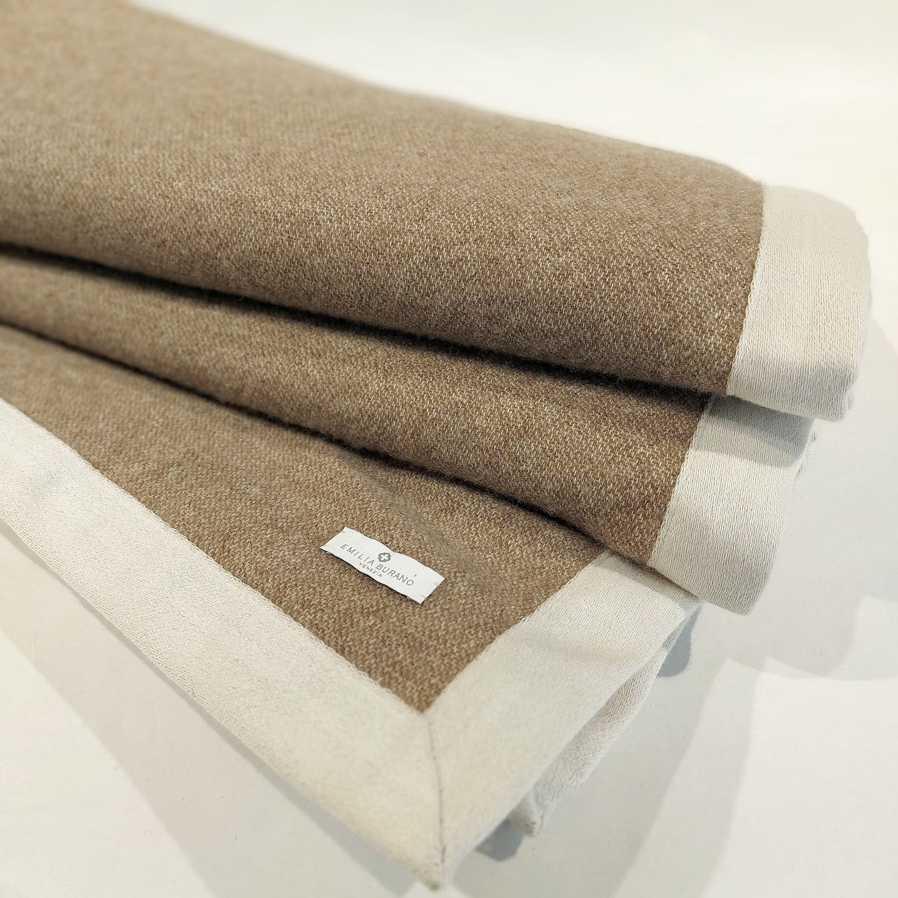 "CORTINA" Superior Cashmere Blanket by Emilia Burano Italy