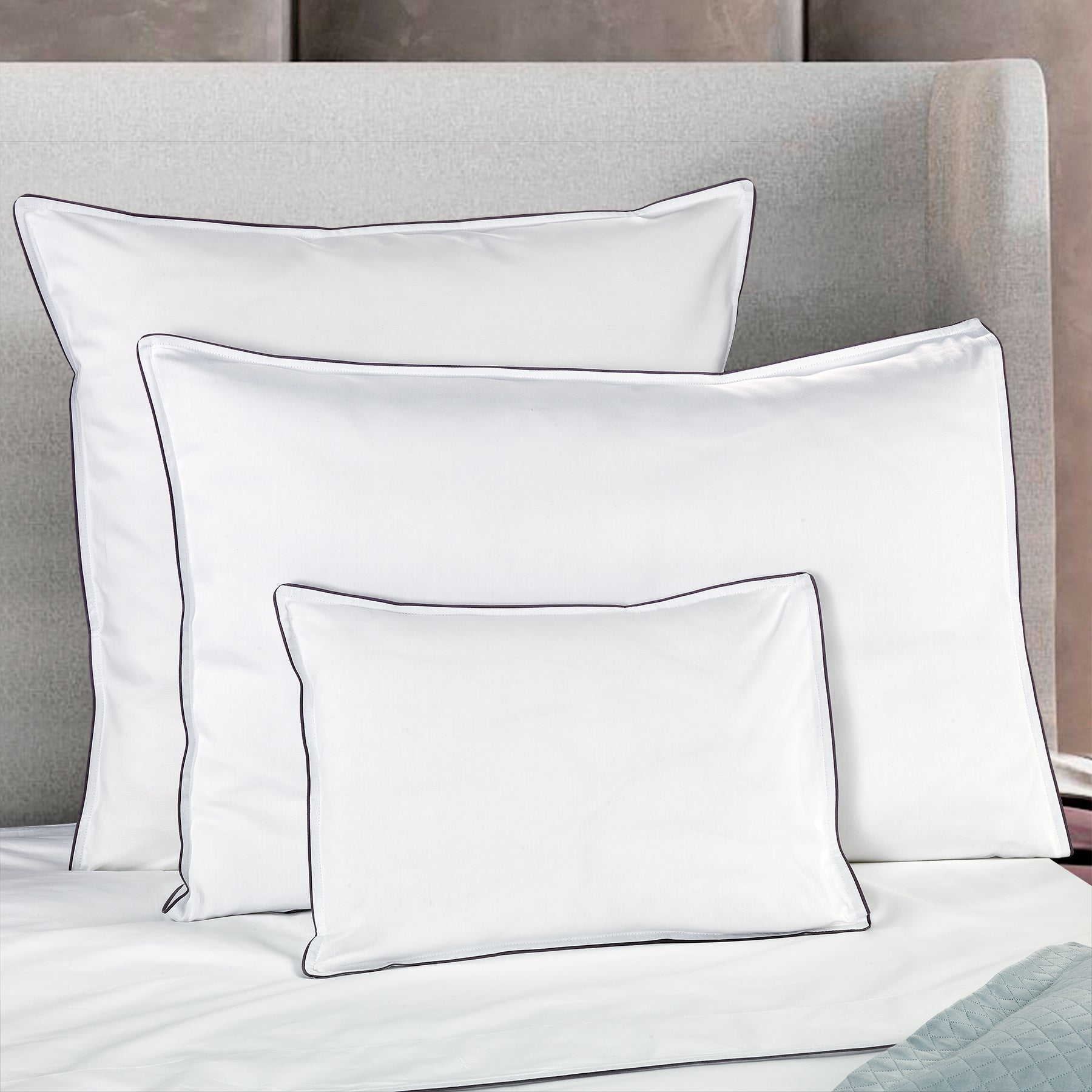 Portofino luxury bedding percalle cotton by Emilia Burano Italy