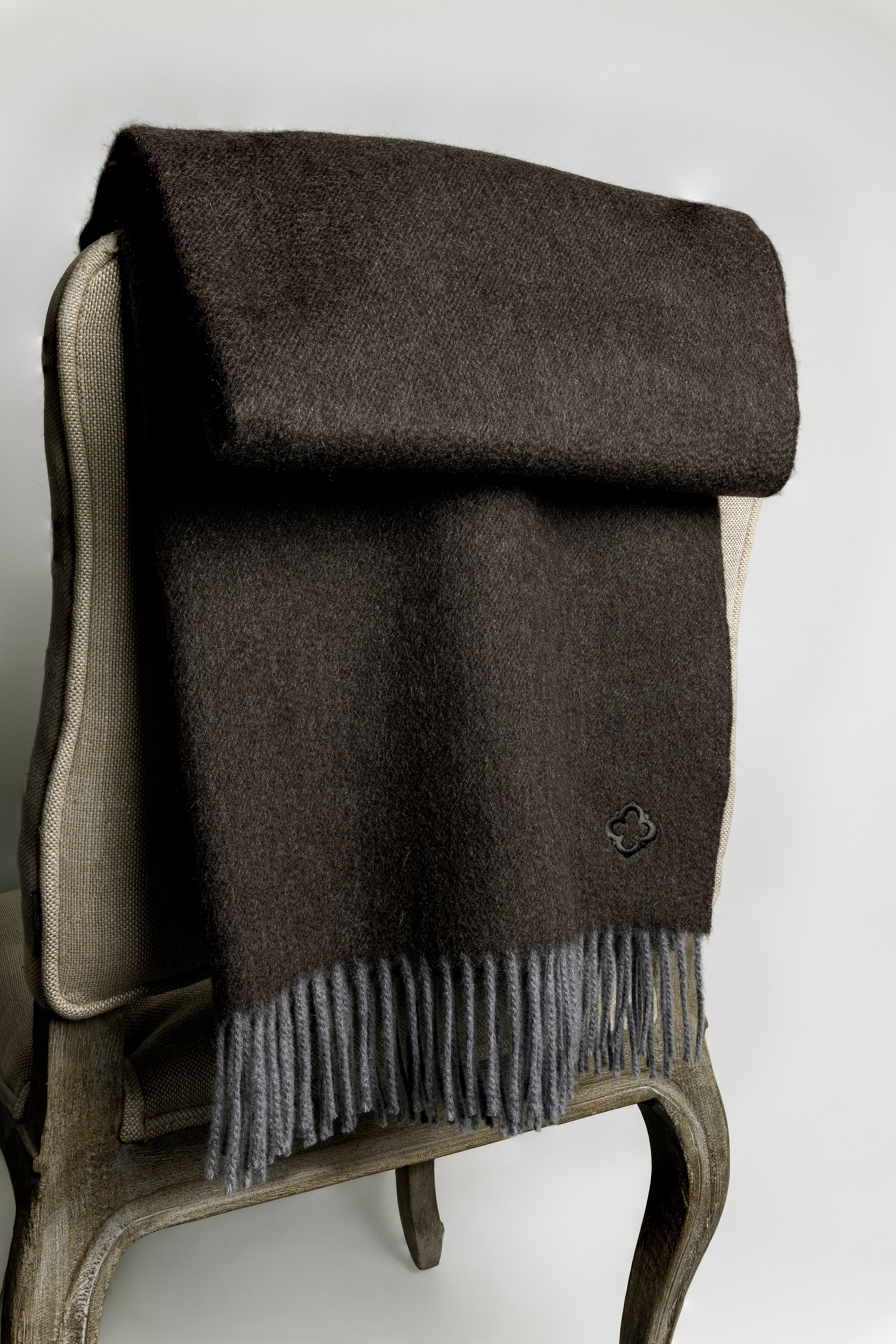 "SAN CASSIANO"  Throw-Plaid  superior Cashmere