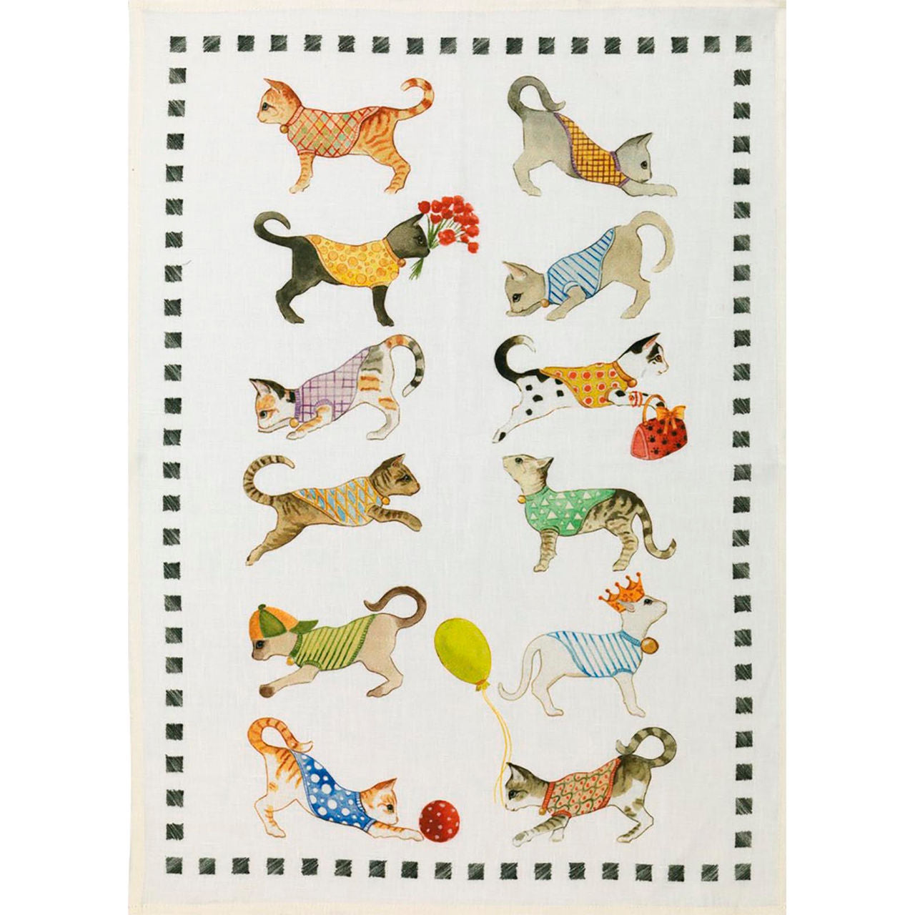 "CATS" Dishtowel