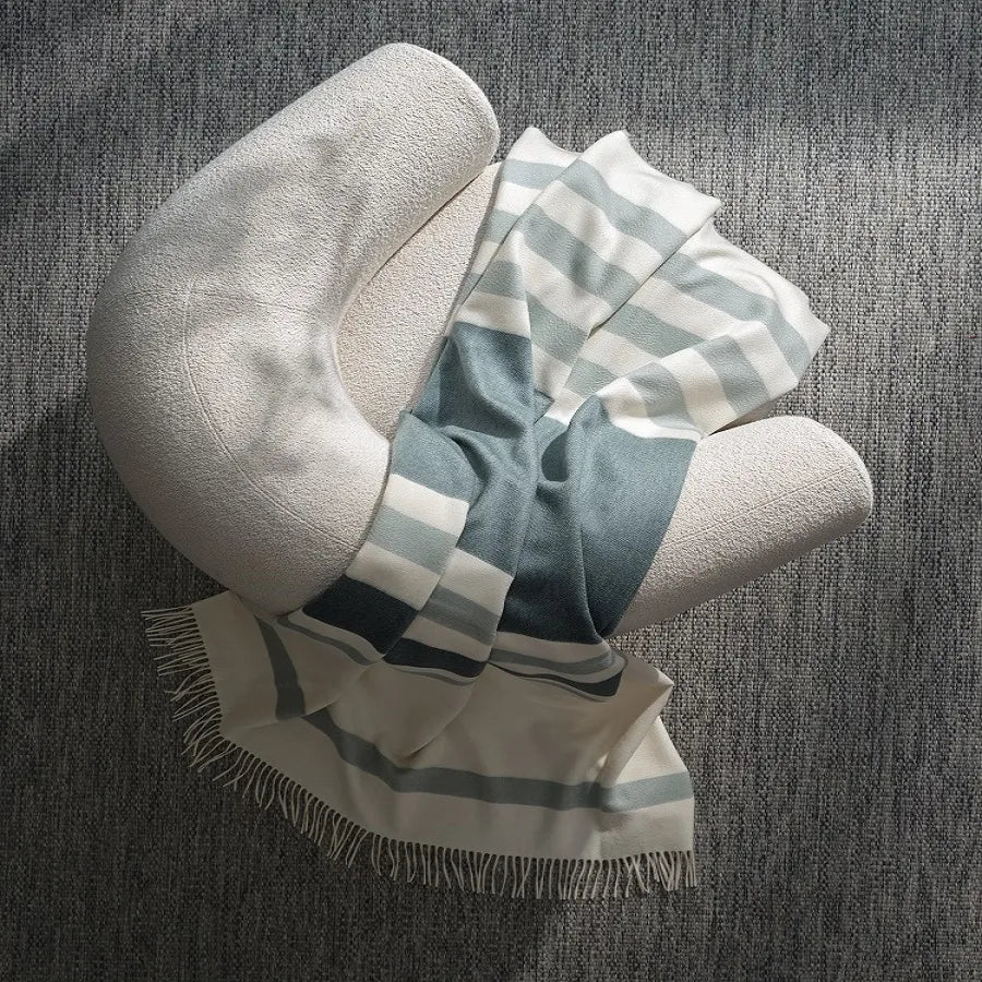 "RIVIERA"  Throw-Plaid  superior Cashmere