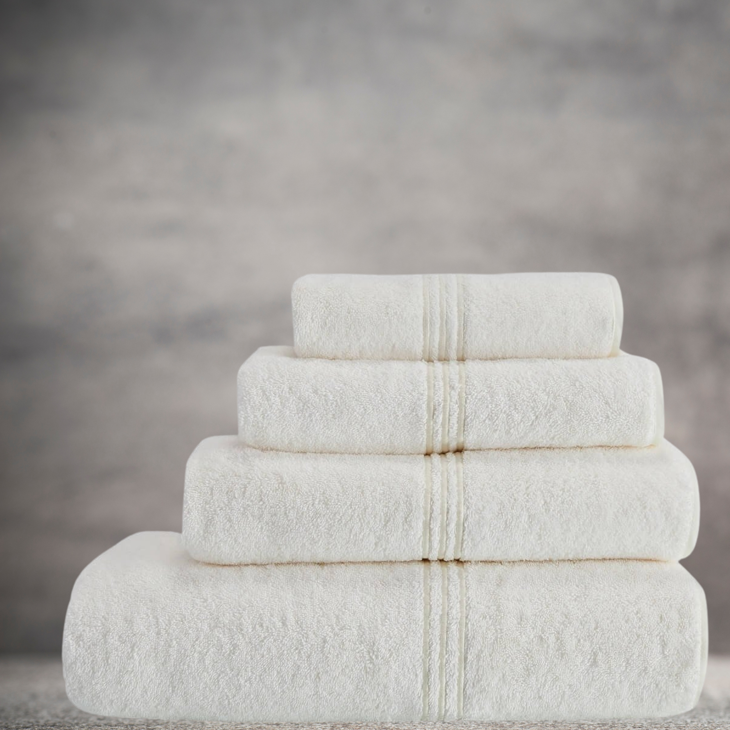 baguette ivory luxury towel