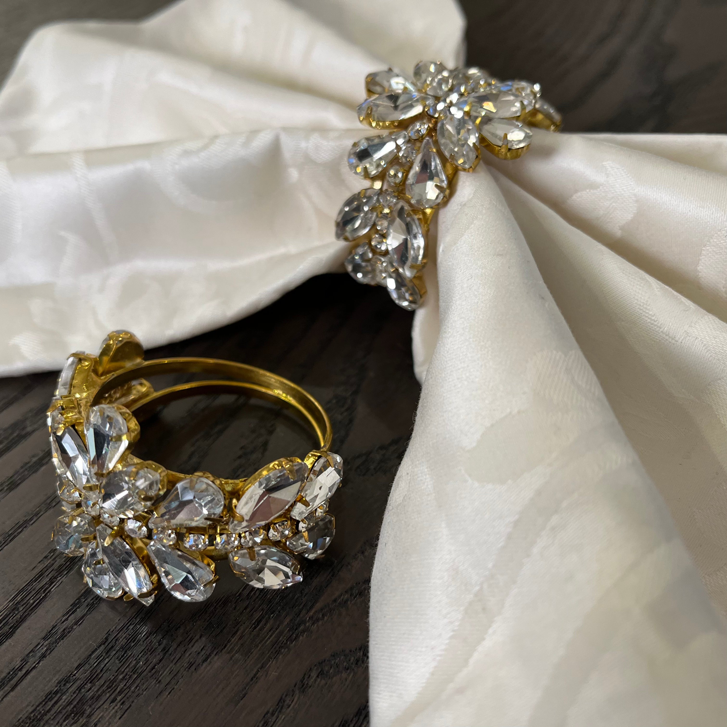 "GIGLIO" Crystal Napkins ring
