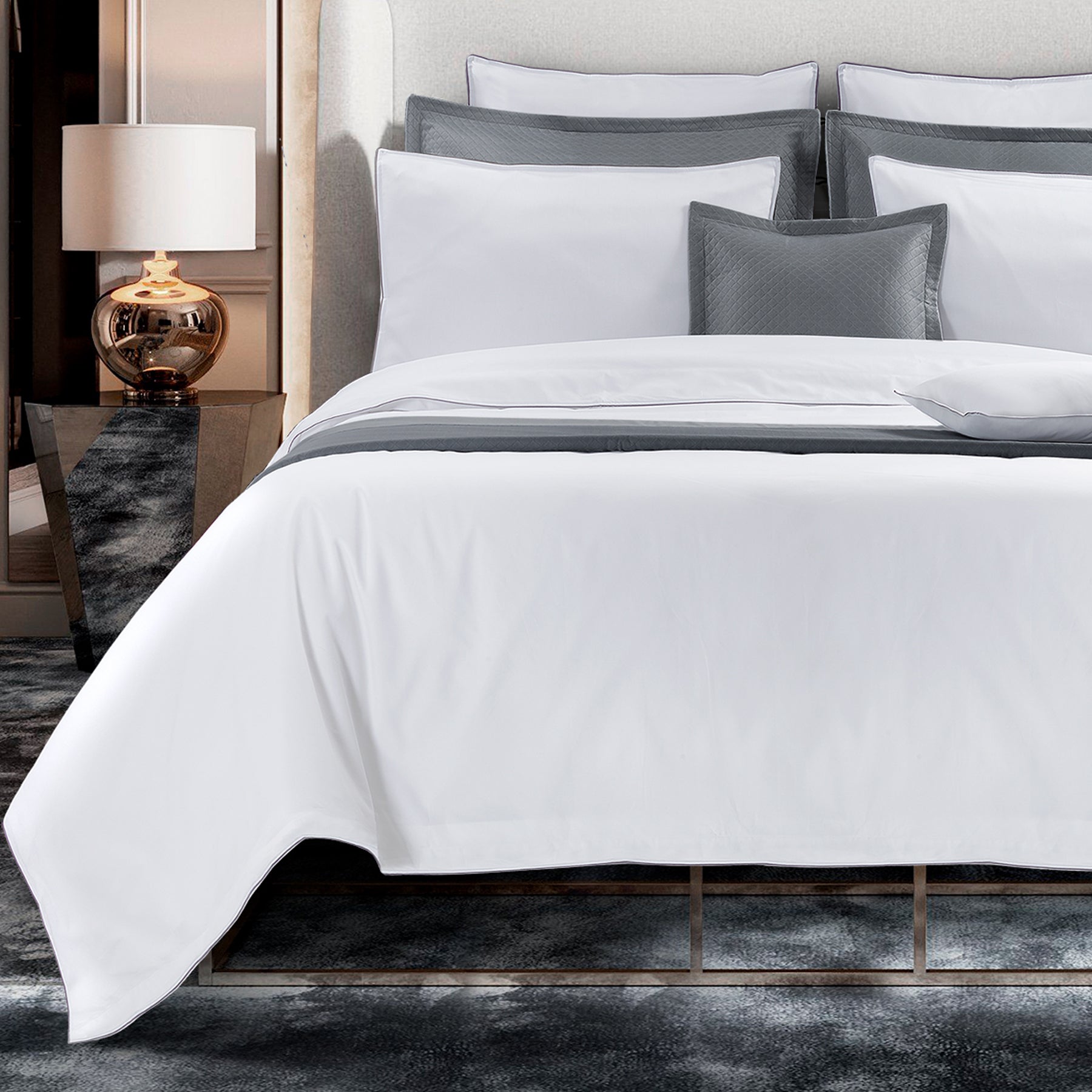 Portofino luxury bedding percalle cotton by Emilia Burano Italy